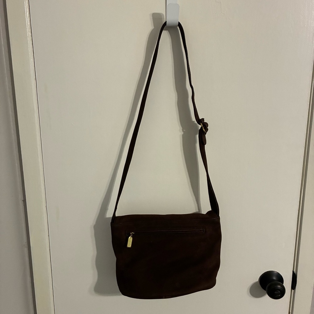 Coach vintage nubuck suede crossbody bag - Picture 7 of 14